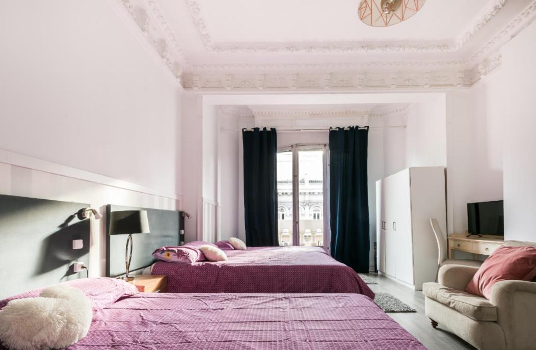 M&F 7 Rooms/7 Bathrooms Over Gran Via Мадрид Экстерьер фото